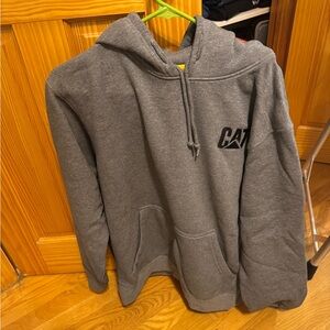 Caterpillar Workwear CAT Gray Hoodie Sweatshirt